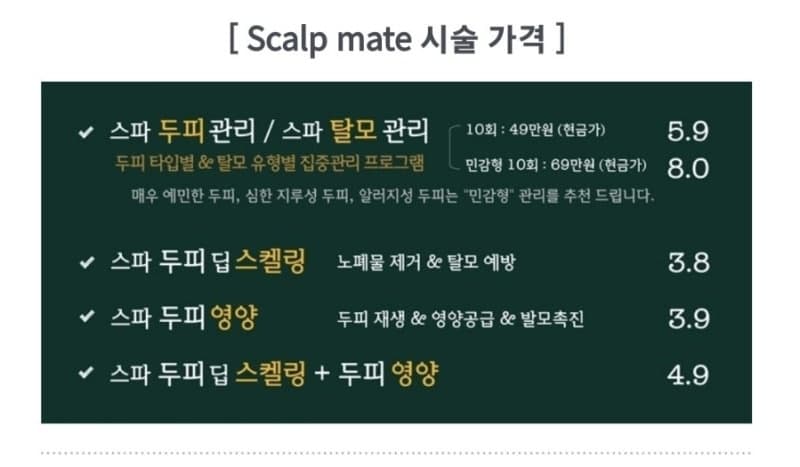 태후사랑에서 알러지 염색 후 스파모공청소로 두피관리 끝! 3